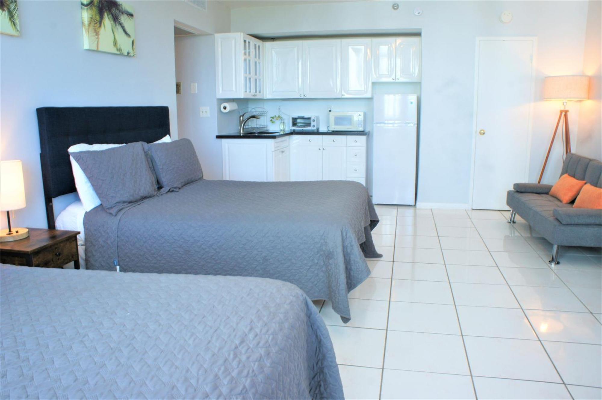 Large Corner Apartment For Up To 4 Guests With Free Parking And Direct Beach Access Miami Beach Camera foto